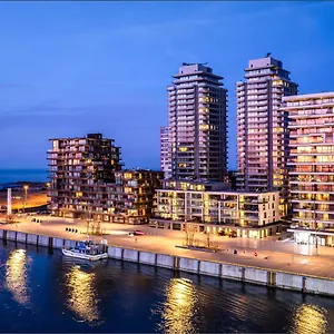 Apartment Park Tower Sea View With Pool And Gym, Ostende